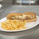 Plain Chicken Cheese Philly Sub
