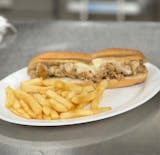 Plain Chicken Cheese Philly Sub