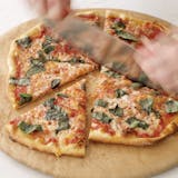 Round Thin Crust Cheese Pizza