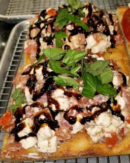 Fried Chicken Pizza Slice