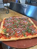 Old World Thin Crust Square Pizza