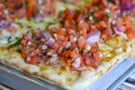 Bruschetta Grandma Pizza