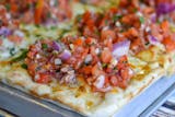 Bruschetta Grandma Pizza