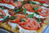Fresh Mozzarella, Tomato & Basil Grandma Pizza