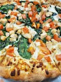 Spinach Chicken Pizza