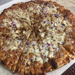 California BBQ Chicken Pizza