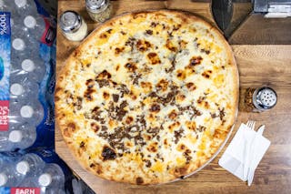 Cheese Steak Pizza