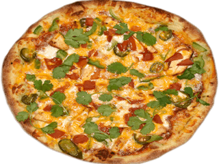 South Western Chicken Pizza