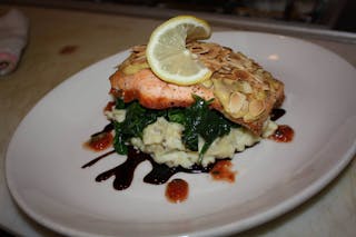 Almond Crusted Salmon