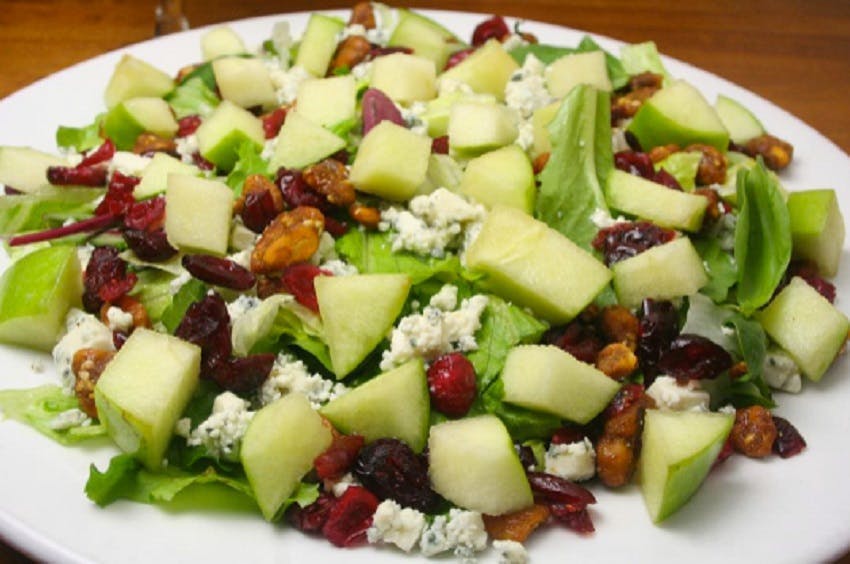 Apple Walnut Gorgonzola Salad