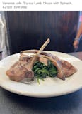 Lamb chops