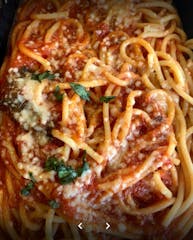 Spaghetti with Marinara Sauce