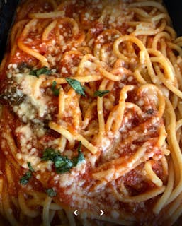 Spaghetti with Marinara Sauce