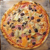 Capricciosa Roman Style Crust Pizza