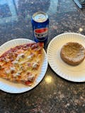 Pizza Slice, Dish Chocolate Chip Cookie & Can of Pop Combo