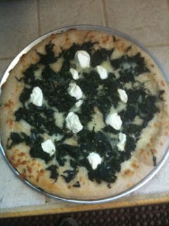Spinach Pizza