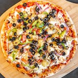Vegan Veggie Delight Pizza