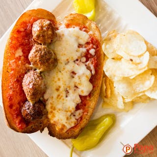 Meatball & Cheese Sandwich