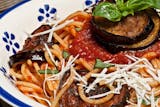 Eggplant Parmigiana Pasta