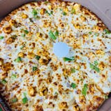Garlic Chicken Pizza