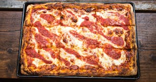 Sicilian Cheese Pizza
