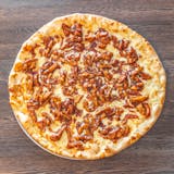 BBQ Chicken Pizza with Onions