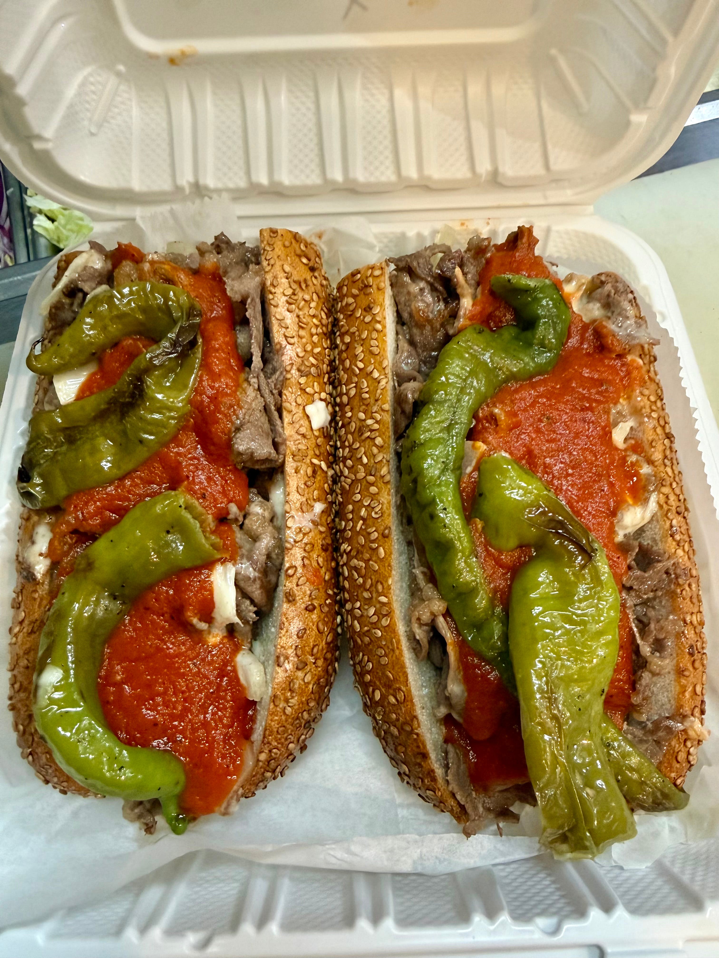 Long Hot Cheesesteak