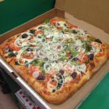 Vegetarian Sicilian Pizza