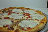 Sausage & Roasted Peppers Deluxe Pizza