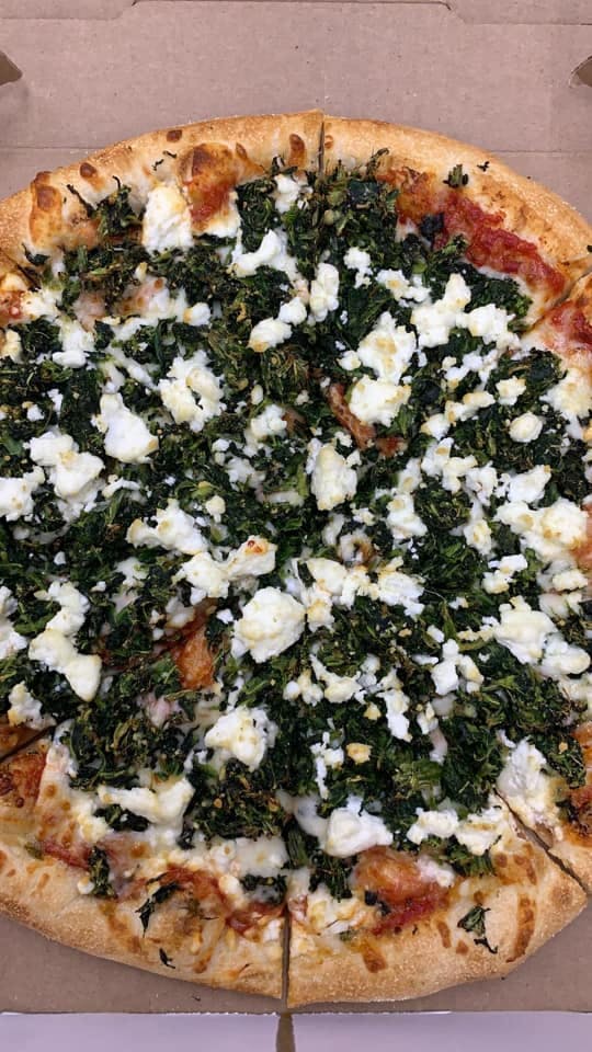 Order Spinach Pizza - Small food online from Amar Pizza store, Troy on bringmethat.com