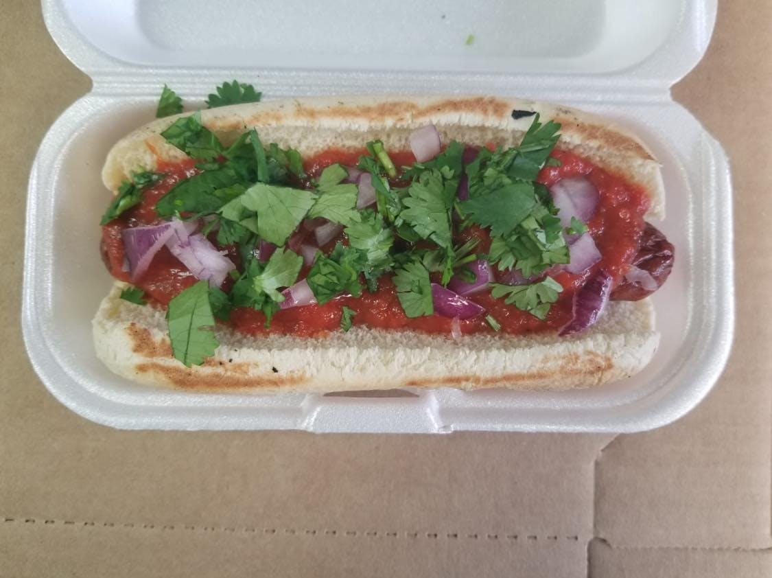 Order Naga Hot Dog - Appetizer food online from Amar Pizza store, Troy on bringmethat.com