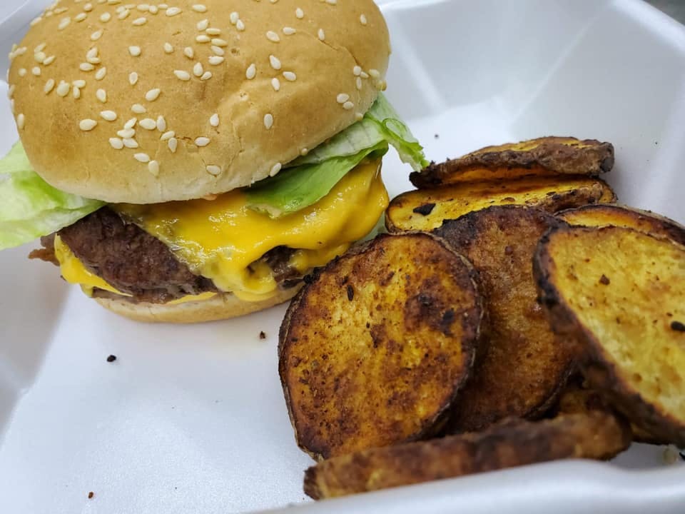 Order Double Cheeseburger - Burger food online from Amar Pizza store, Troy on bringmethat.com