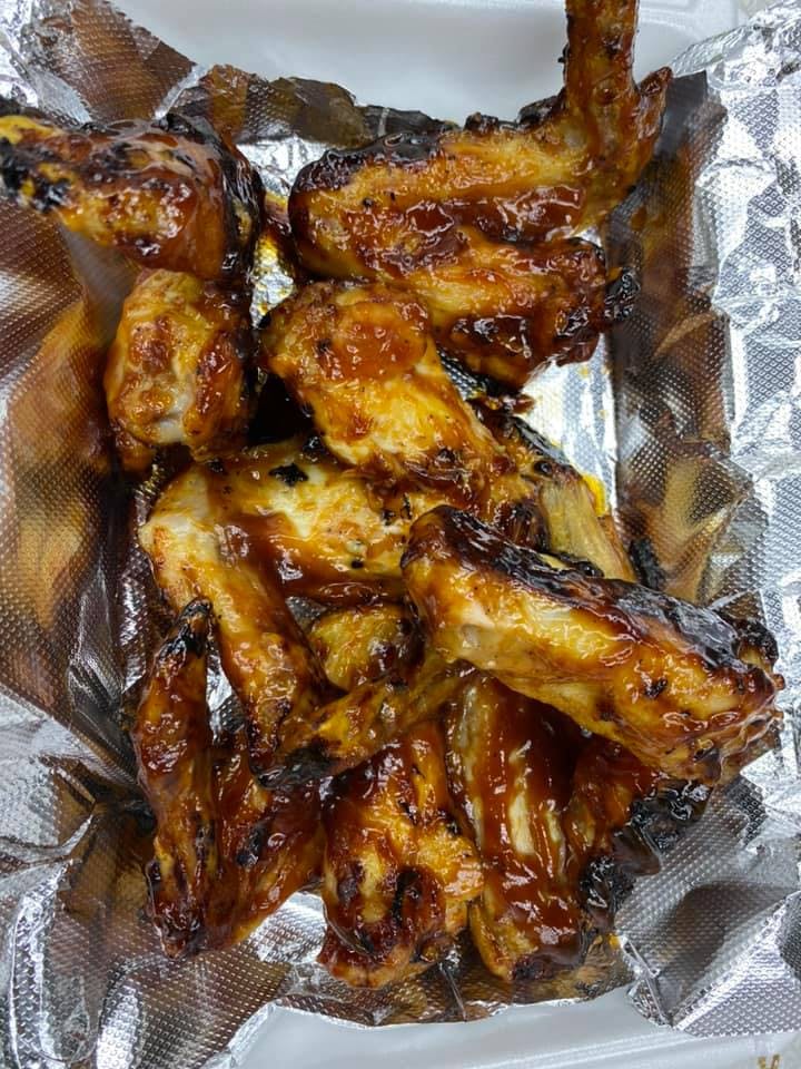 Order BBQ Wings Special - 6 Pieces food online from Amar Pizza store, Troy on bringmethat.com