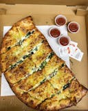 Cheese Calzone with Three Toppings