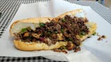 Works Philly Cheese Steak Sandwich