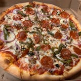 The Works 7 Brothers Special Pizza