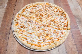 Stuffed Buffalo Chicken Pizza