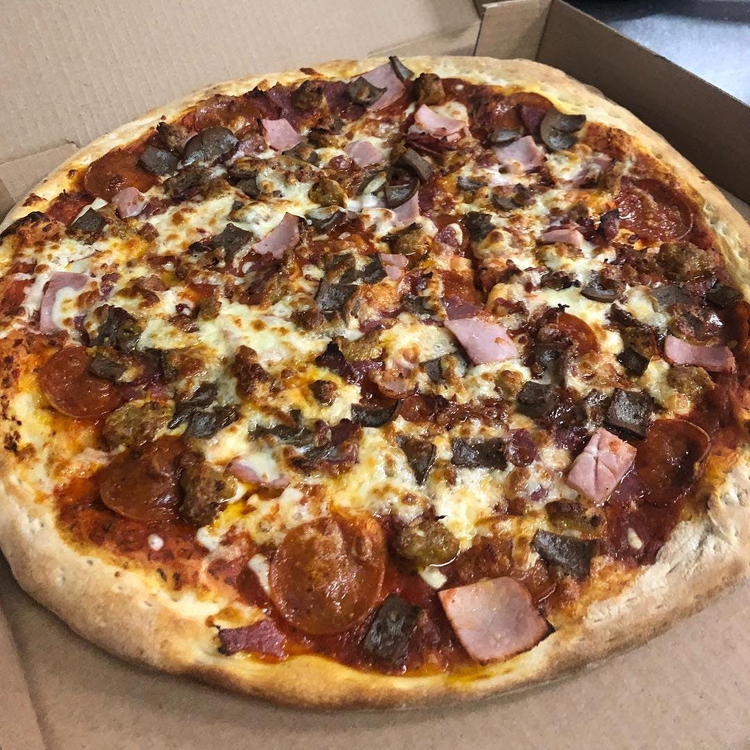 Meat Medley Pizza