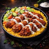 Chicken Wings Over Rice