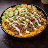 Grilled Chicken Over Rice