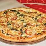 White Margherita NY Style Pizza