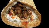 Labani/Chicken Shawarma Wrap (Wahsh)