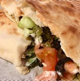 Falafel Pie Flatbread