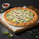 Garlic Chicken Spin Pizza