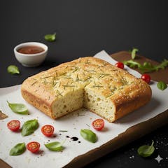 Rosemary Pecorino Focaccia