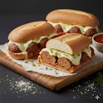 Meatball Parmigiana Sub