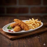 Kid's Chicken Tender Basket with Fries (2)