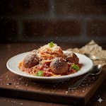 Spaghetti w/ Meatballs