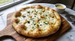 White Garlic Pizza