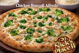 Chicken Alfredo Pizza